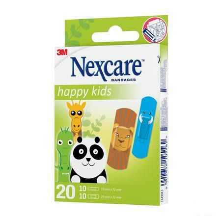 Nexcare 3m Happy Kids Dieren Pleister 20 N0920an  -  3M