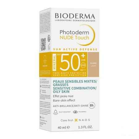 Bioderma Photoderm Nude Ip50 + Claire 40 ml