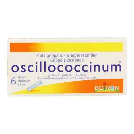 Oscillococcinum Doses 6 X 1 gr  -  Boiron
