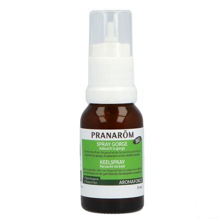 Aromaforce Bio Spray Gorge Apaisant 15 ml  -  Pranarom