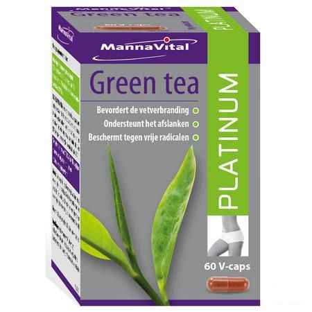 Mannavital Green Tea Platinum V-Capsule 60