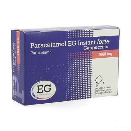Paracetamol Eg Inst.Forte 1G Cappucino Sach 10  -  EG