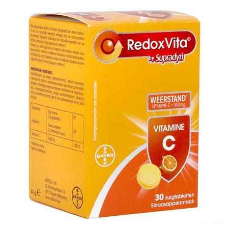 Redoxvita 500 mg Sinaas Zuigtabl 30