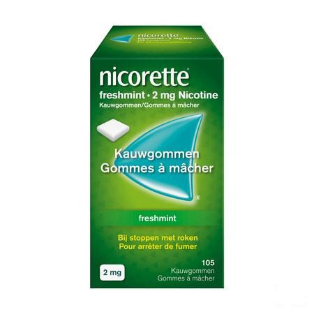 Nicorette Freshmint Gomme Mach 105x2 mg