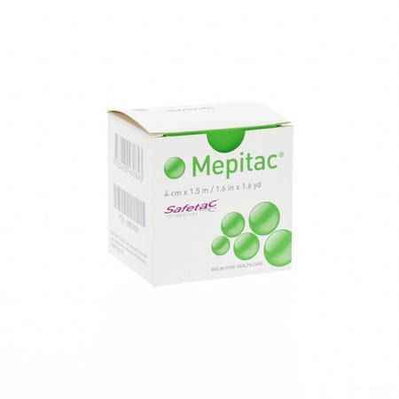 Mepitac Zachte Fixatietape Sil 4cmx1,5m 1 298400  -  Molnlycke Healthcare