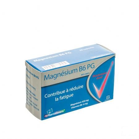 Magnesium B6 Pg Pharmagenerix Capsule 60  -  Superphar