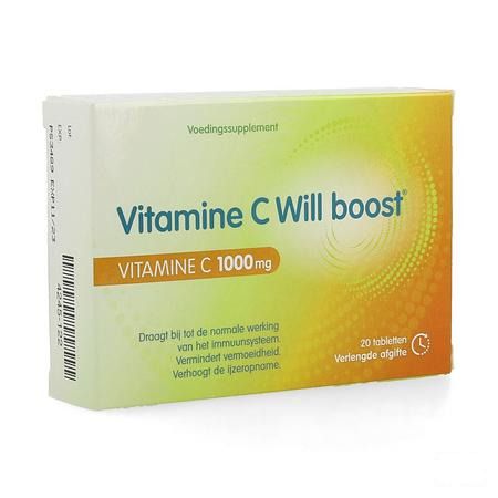 Vitamine C Will Boost Caps 20  -  Will Pharma