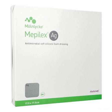 Mepilex Ag Verband Steriel 17,5x17,5cm 5 287321  -  Molnlycke Healthcare