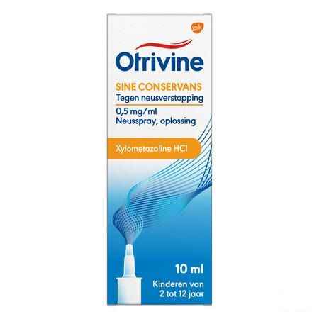 Otrivine Sine Conserv. 0,05% Spray 10 ml