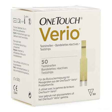 Onetouch Verio Teststrips (50)  -  Lifescan