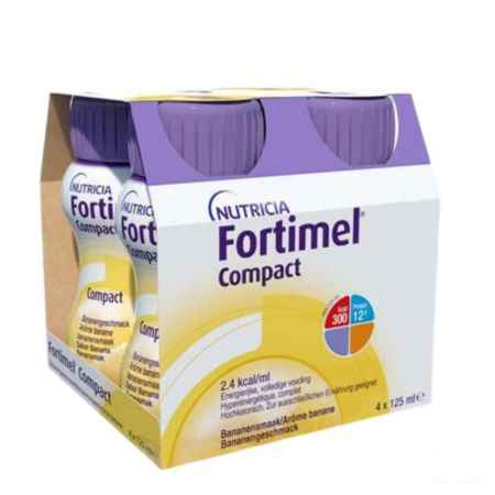 Fortimel Compact Banaan 4x125 ml  -  Nutricia