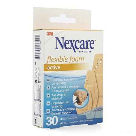 Nexcare 3M Flexible Foam Active Ha Pleist.Gesn. 30  -  3M