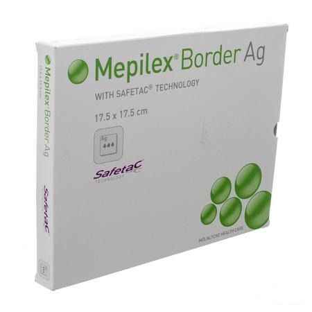 Mepilex Border Ag Verband Ster 17,5x17,5 5 395410  -  Molnlycke Healthcare