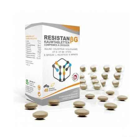Soria Resistan Bg 700 mg Kauwtabletten 48  -  Soria Bel