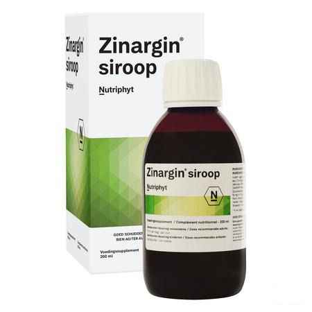 Zinargin Siroop 200 ml  -  Nutriphyt