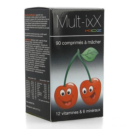 Mult-Ixx Kidz Kauwtabl 90  -  Ixx Pharma