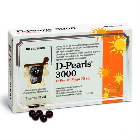D-pearls 3000 Capsule 80  -  Pharma Nord