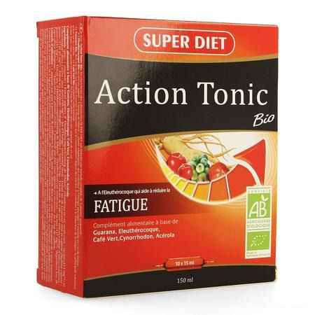 Super Diet Action Tonic Ampullen 10x15 ml  -  Superdiet Laboratoires