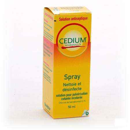 Cedium Benzalkonium Spray 50 ml