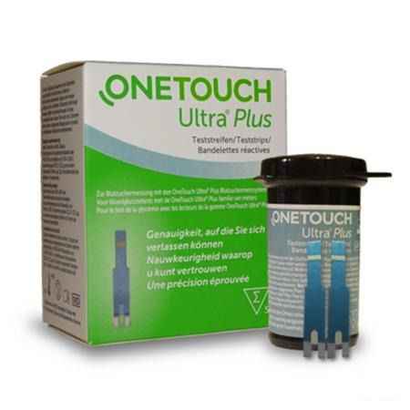 Onetouch Ultra Plus Teststrips 50  -  Lifescan