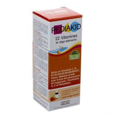 Pediakid 22 Vitamines Oligo Element. Solution  Flacon 125 ml