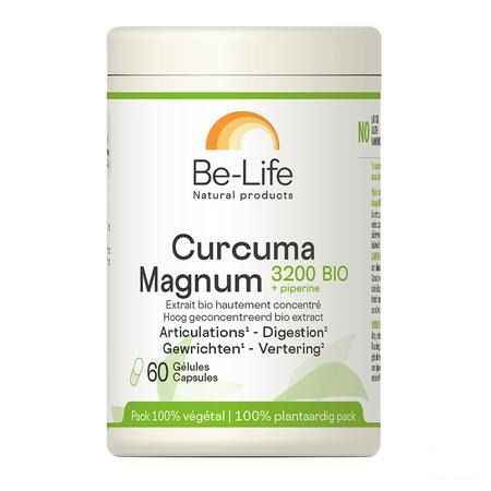 Curcuma Magnum 3200 Be Life Bio Pot Capsule 60  -  Bio Life