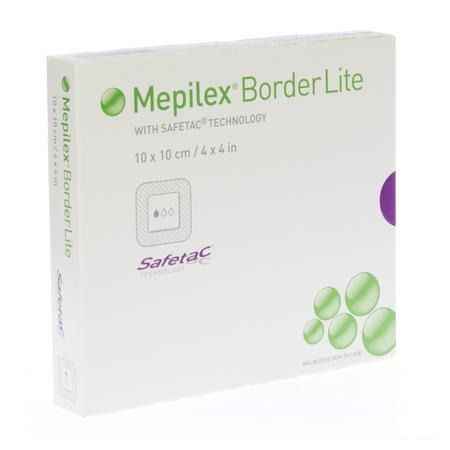 Mepilex Border Lite Verband Ster 10,0x10,0 5 281300  -  Molnlycke Healthcare