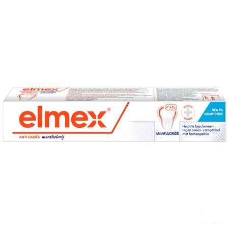 Elmex A/Caries Z/Menthol Tandpasta Tube 75 ml