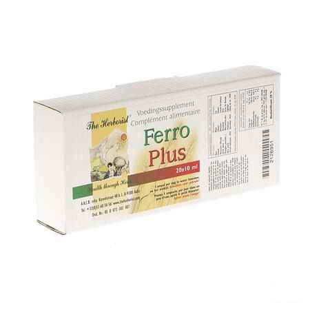 Herborist Ferro Plus Ampoule 20x10 ml 0718