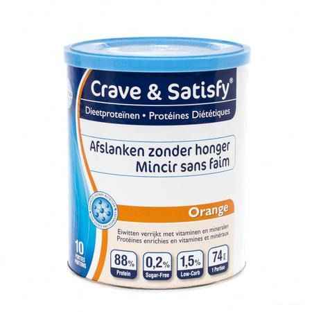 Crave & Satisfy Dieetproteinen Orange Pot 200 gr