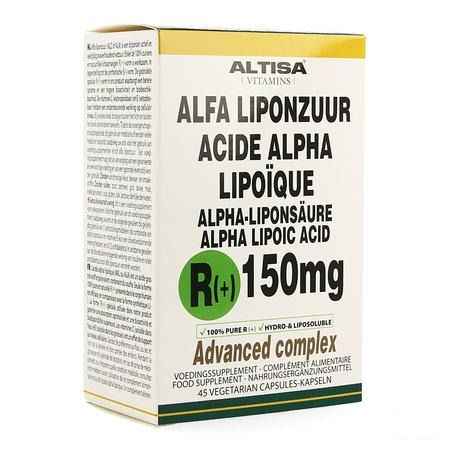 Altisa R( + )-alpha Lipouque 150 mg + C + e V-Capsule 45  -  Dieximport