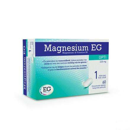 Magnesium Opti Eg 225 mg Comprimes 60  -  EG