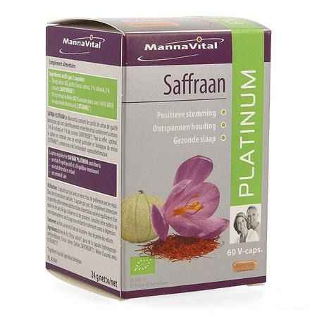 Mannavital Bio Saffran Platinum V-Caps 60