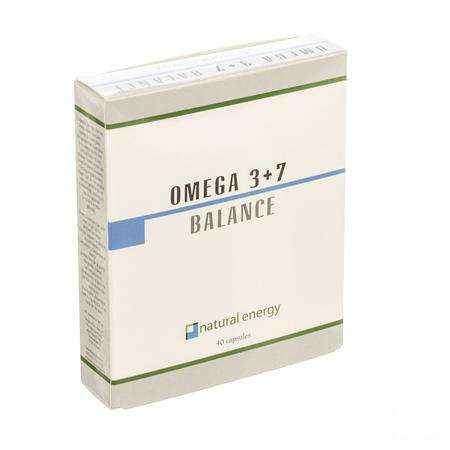 Omega 3 + 7 Balance Natural Energy Capsule 40