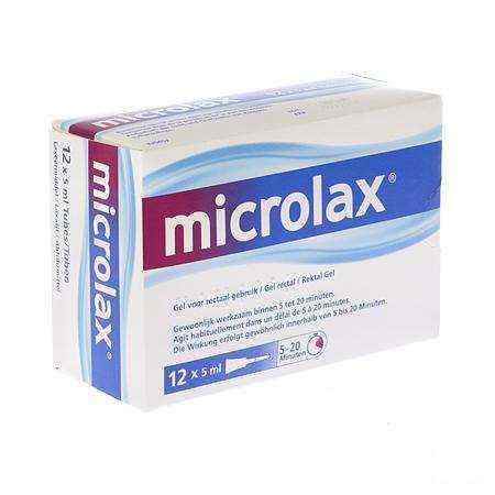 Microlax 12 X 5 ml