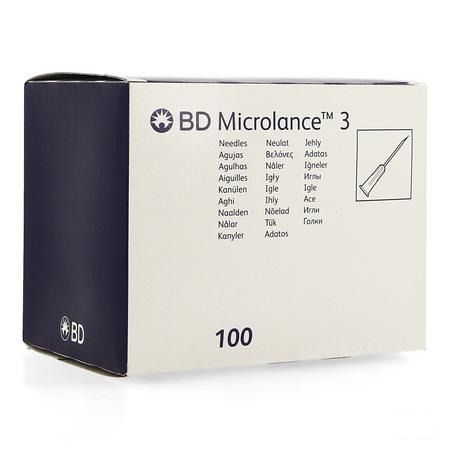Bd Microlance 3 Naald 22 gr 1 1/4 Rb 0,7x30mm Zwt 1