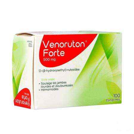 Venoruton Forte 500 Comprimes 100 X 500 mg  -  EG