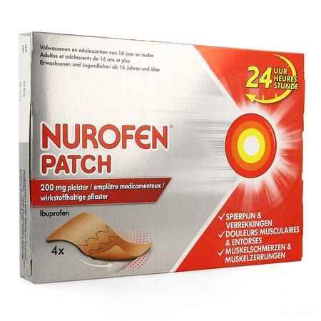 Nurofen Patch 200 mg Pleister 4