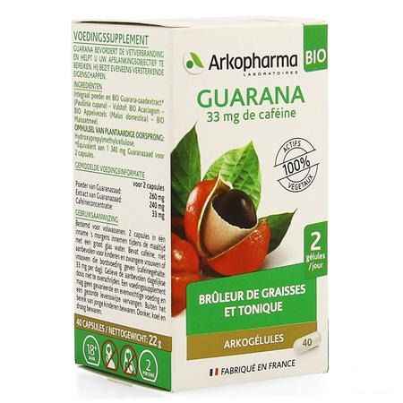 Arkocaps Guarana Bio Capsule 40  -  Arkopharma