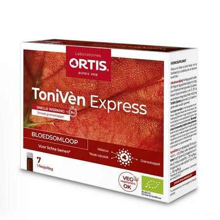 Ortis Toniven Express Monodose Flacon 7x15 ml  -  Ortis