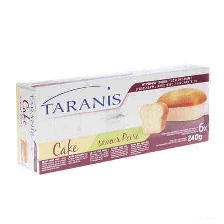 Taranis Mini Cake Poire 240 gr (6 Pieces) 4655  -  Revogan