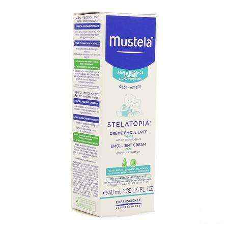 Mustela Stelatopia Emollierende Creme Gezicht 40 ml