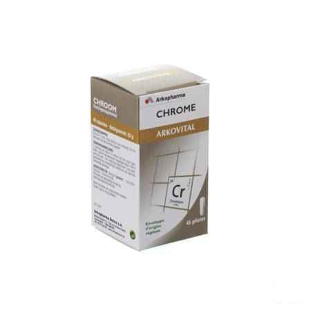 Arkovital Chroom Gel 45x516 mg  -  Arkopharma