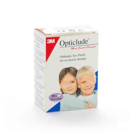 Opticlude 3m Junior Cp Oculaire 63mmx48mm 20 1537  -  3M