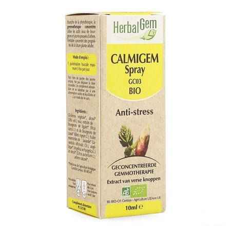 Herbalgem Calmigem Relaxerend Complex Spray 10 ml  -  Herbalgem
