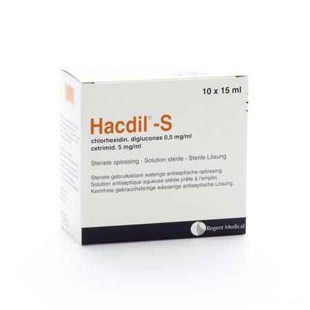 Hacdil-s 10x 15 ml Ud Bottelpack  -  Molnlycke Healthcare