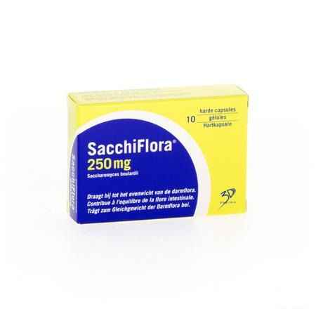 Sacchiflora 250 mg Capsule Dur 10 Blister