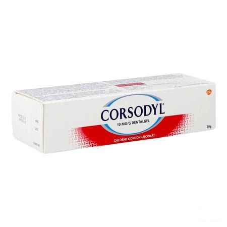 Corsodyl 10 mg/g Gel Dentaire Tube 50 gr