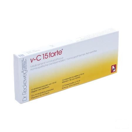 Reckeweg Dr. V-c 15 Fort Ampoule 12x10 ml  -  Nut-Hom-Phyt