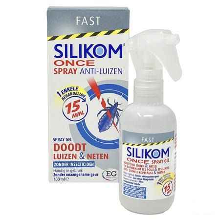 Silikom Once Spray Gel Anti pouce 100 ml  -  EG
